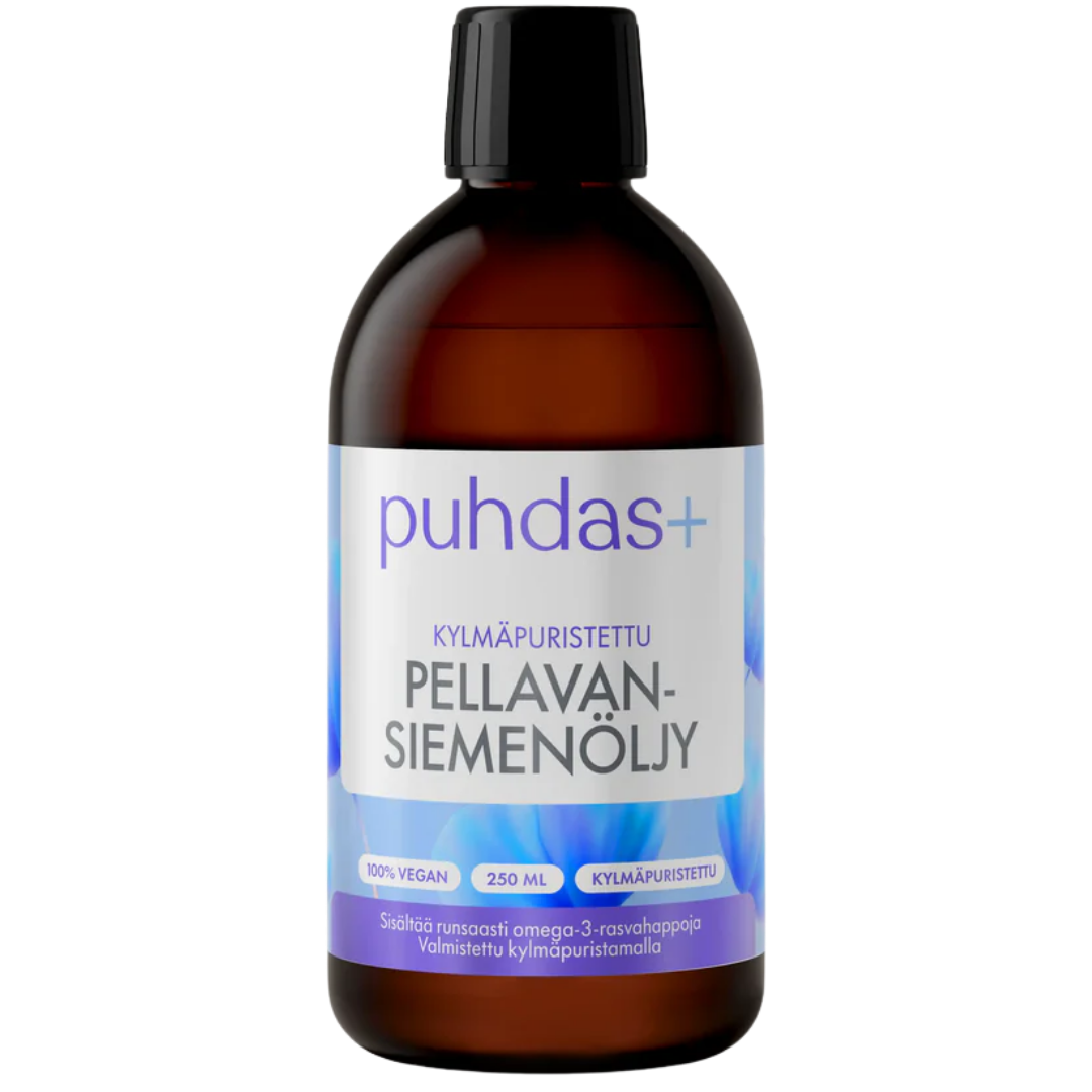 Puhdas+ 亚麻籽油 250 ml｜Puhdas+ Pellavansiemenöljy 250 ml