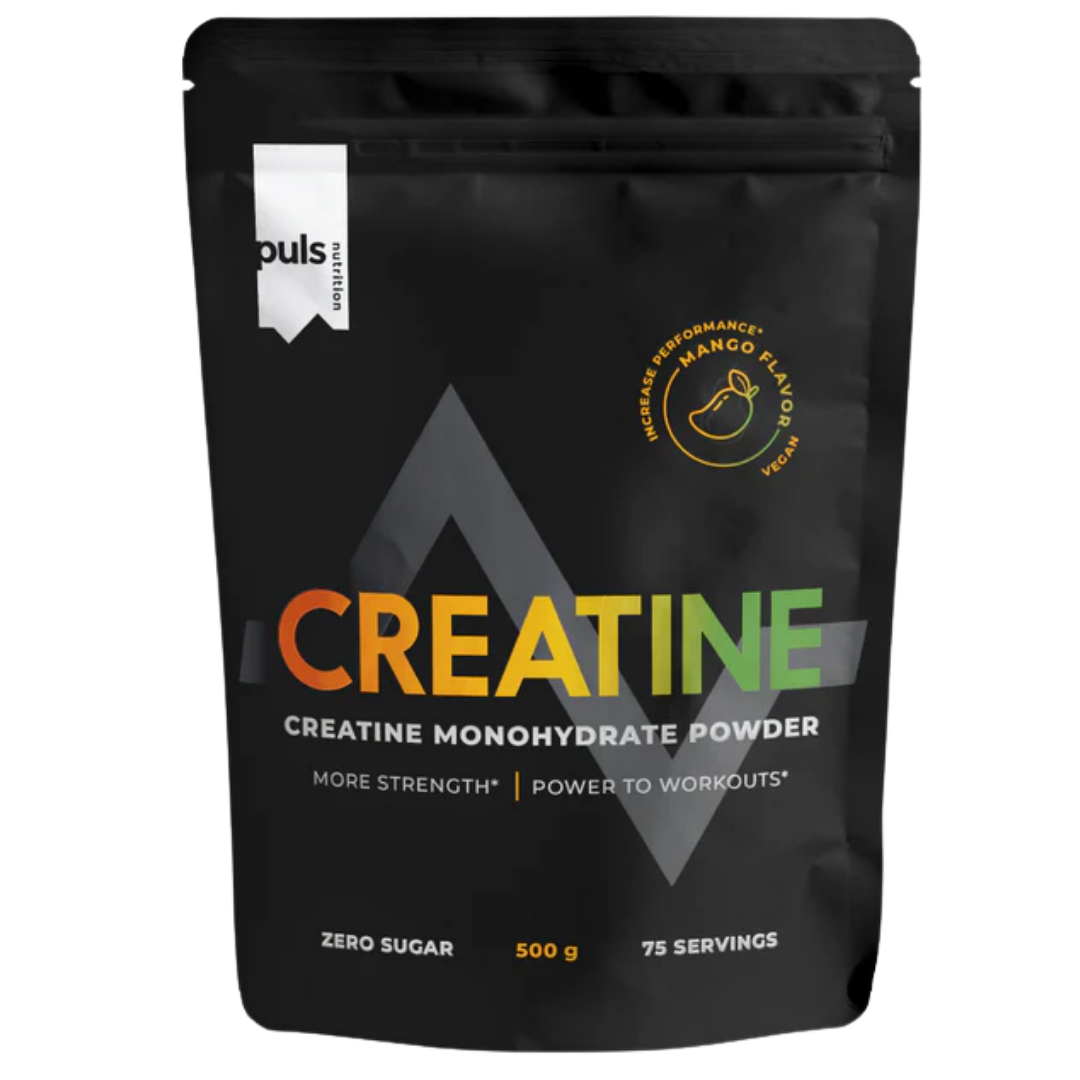Puls Nutrition 肌酸 - 芒果味肌酸 500 g｜Puls Nutrition Creatine - Kreatiini Mango 500 g