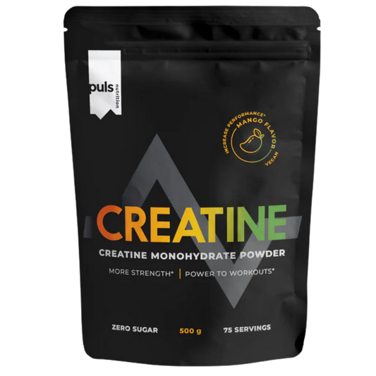 Puls Nutrition 肌酸 - 芒果味肌酸 500 g｜Puls Nutrition Creatine - Kreatiini Mango 500 g