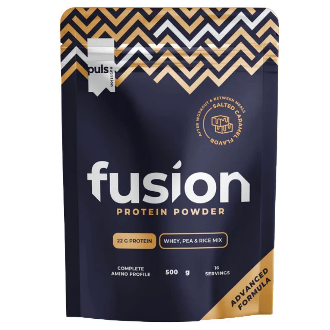 Puls Nutrition 融合蛋白粉 咸焦糖 500 g｜Puls Nutrition Fusion Protein Powder - Proteiinijauhe Salted Caramel 500 g