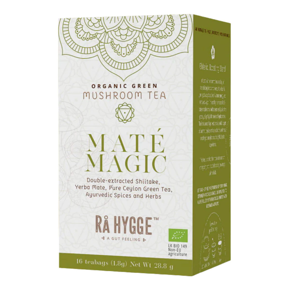 Rå Hygge 马黛魔法 - 香菇提取物马黛茶 16袋｜Rå Hygge Maté Magic -  Mate tee shiitake sieniuutteella 16 pss.