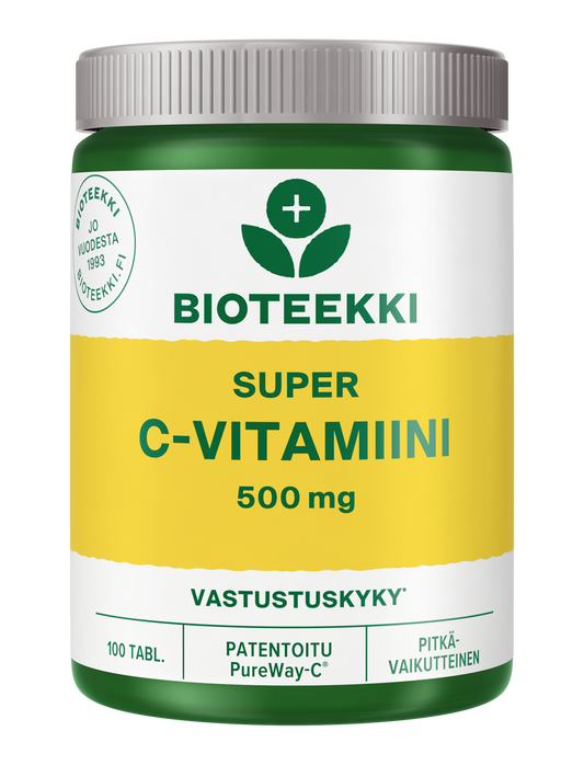 Bioteekki Super C 500毫克 100片