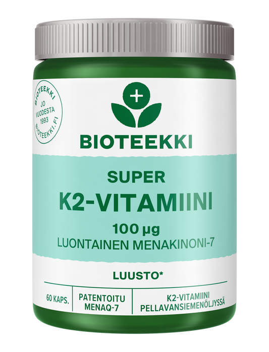 Bioteekki Super 维生素K2 60粒
