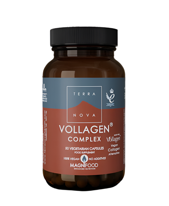 Terranova Vollagen Complex - Aminohappo-kasvivalmiste 50 kaps.｜Terranova Vollagen Complex - 氨基酸植物制剂 50 粒。