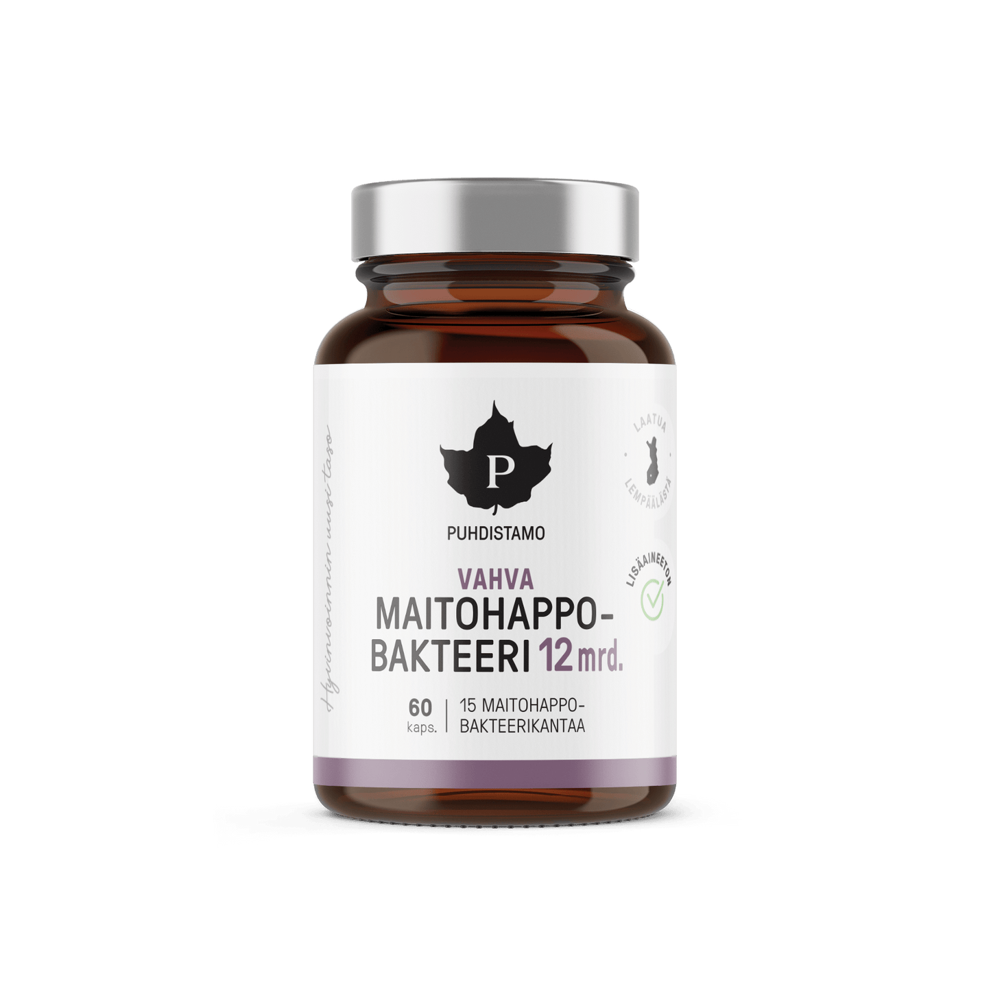 Puhdistamo 强效乳酸菌 120亿 60粒｜Puhdistamo Vahva Maitohappobakteeri 12 mrd. 60 kaps.