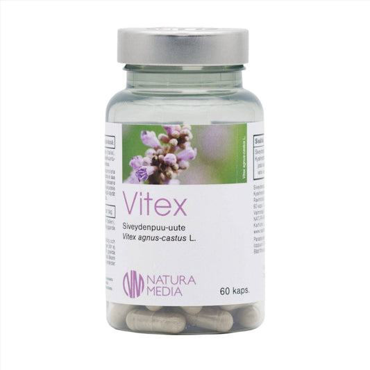 圣洁莓提取物 60 kaps｜Natura Media Vitex 60 kaps