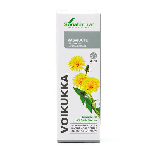 Soria Natural 蒲公英提取物 50 ml｜Soria Natural Voikukkauute 50 ml