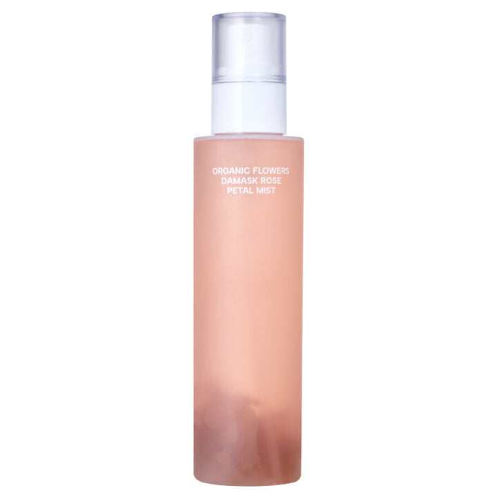 有机花卉大马士革玫瑰花瓣喷雾 100 ml｜Whamisa Organic Flowers Damask Rose Petal Mist - Kasvosuihke 100 ml