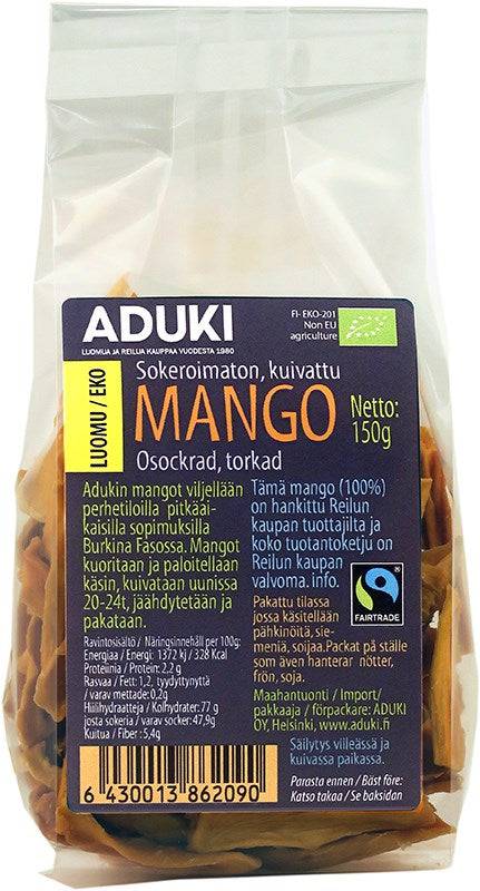 红豆干芒果 150 g｜Aduki Kuivattu Mango 150 g