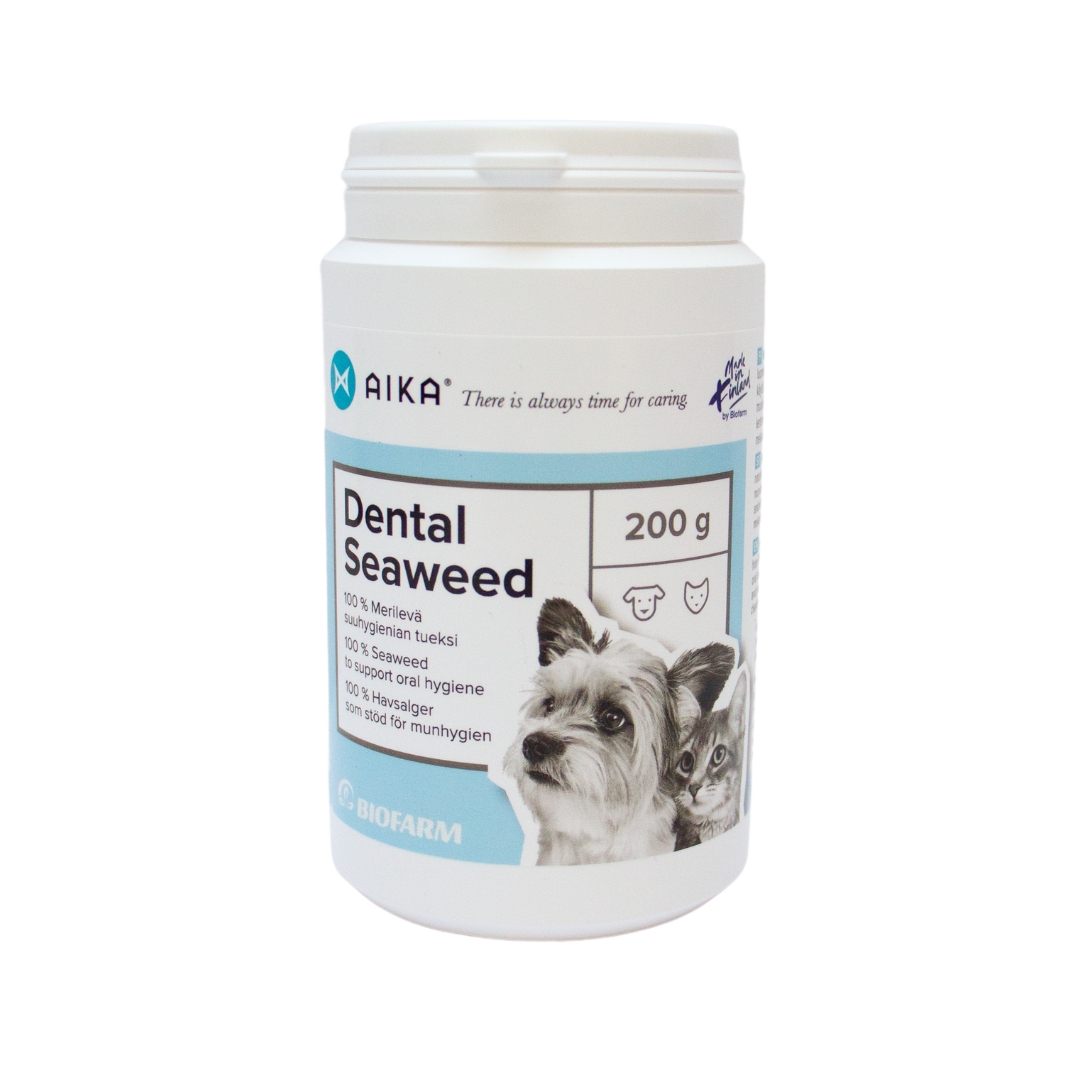 AIKA Dental Seaweed - Merilevä kissoille ja koirille 200 g｜AIKA 宠物海藻洁齿片（猫犬通用） 200 g