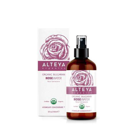 Alteya Organics保加利亚玫瑰水 - 玫瑰水玻璃喷雾瓶 240 ml｜Alteya Organics Bulgarian Rose Water - Ruusuvesi Lasisuihkepullo 240 ml