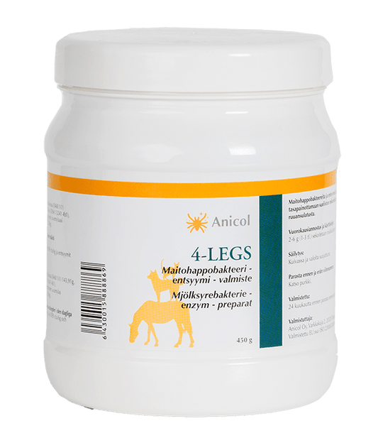 Anicol 4-Legs 乳酸菌 450克（犬猫马用）