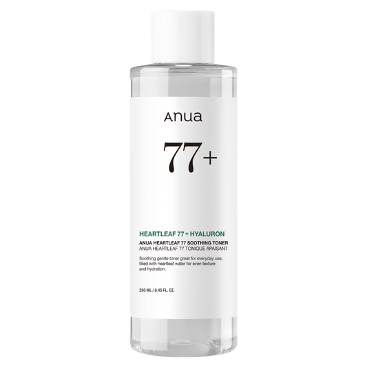 Anua 心叶77%舒缓爽肤水 250 ml｜Anua Heartleaf 77% Soothing Toner - Kasvovesi 250 ml