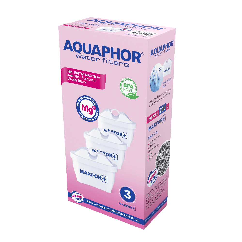 Aquaphor Vedensuodatin Maxfor+ Magnesium - Vaihtosuodatin 3 kpl｜Aquaphor Maxfor+ 镁质净水器替换滤芯 3 kpl