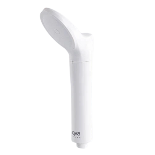 Aqva 淋浴头过滤器 AQ004-1W，白色