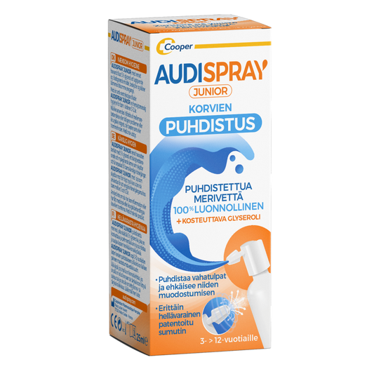 Audispray Junior 耳用喷雾 25毫升（停产）｜Audispray Junior - Korvasumute 25 ml - poistuu