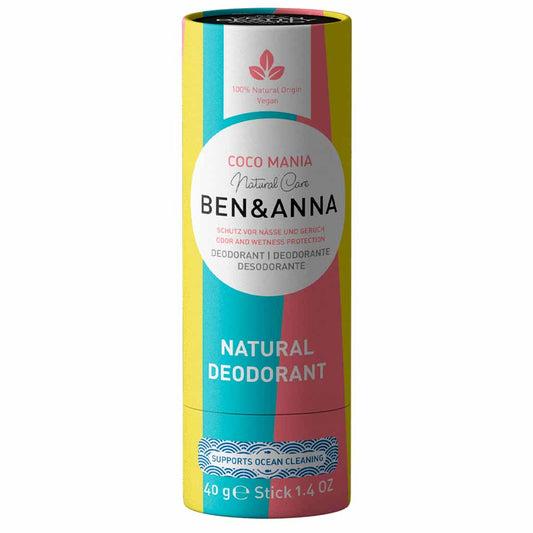 Ben & Anna 可可狂热走珠止汗剂 40 g｜Ben & Anna Coco Mania Deodorantti 40 g