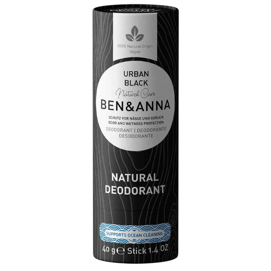 Ben & Anna Urban Black 止汗膏 40 g｜Ben & Anna Urban Black Deodorantti 40 g