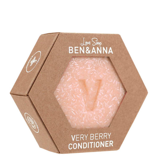 Ben & Anna Very Berry 护发素 - 浆果护发皂 60 g｜Ben & Anna Very Berry Conditioner - Marjaisa hoitoainepala hiuksille 60 g