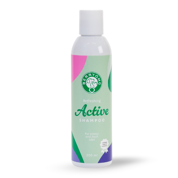 BerryOMG Refreshing Active Shampoo Shampoo Koirille 200 ml - Syväpuhdistava｜BerryOMG 清爽活力洗发露（犬用200毫升，深层清洁）