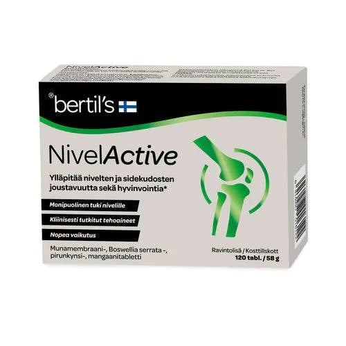 Bertil's 关节活力 120片｜Bertil's NivelActive 120 tabl.