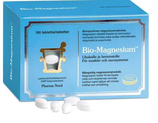 Pharma Nord 生物镁 180片｜Pharma Nord Bio-Magnesium 180 tabl.
