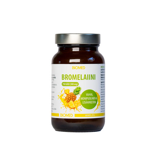 Biomed 菠萝蛋白酶 750 GDU 60粒｜Biomed Bromelaiini 750 GDU 60 kaps.