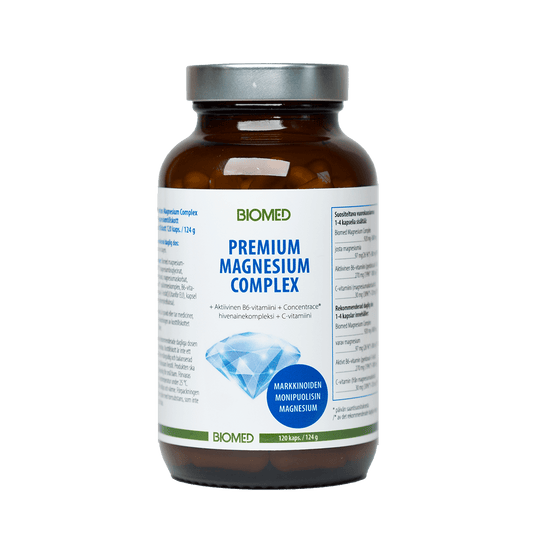 Biomed 优质镁复合物 120粒｜Biomed Premium Magnesium Complex 120 kaps.