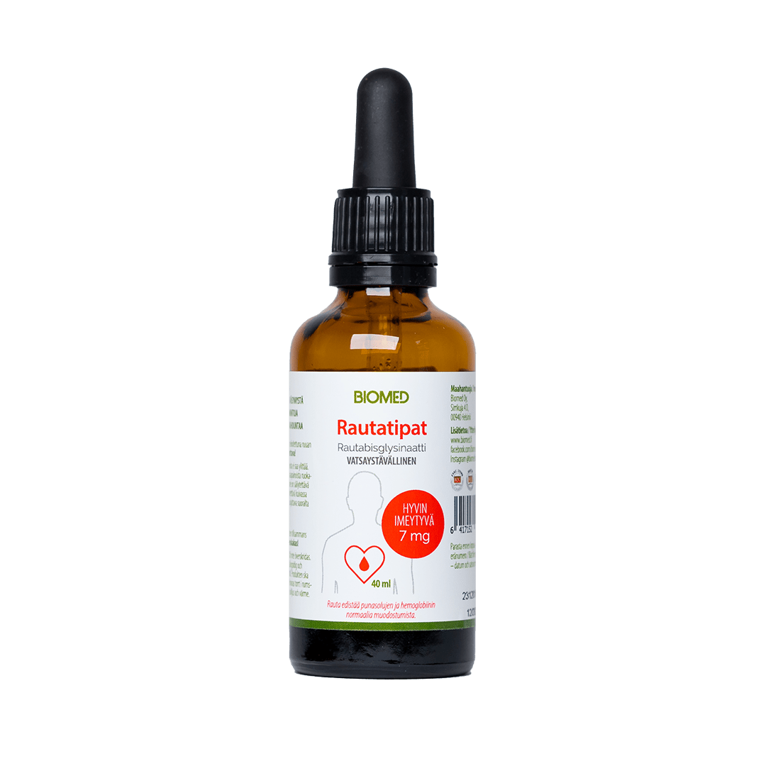 Biomed Rautatipat 40 ml｜Biomed 铁滴剂 40 ml