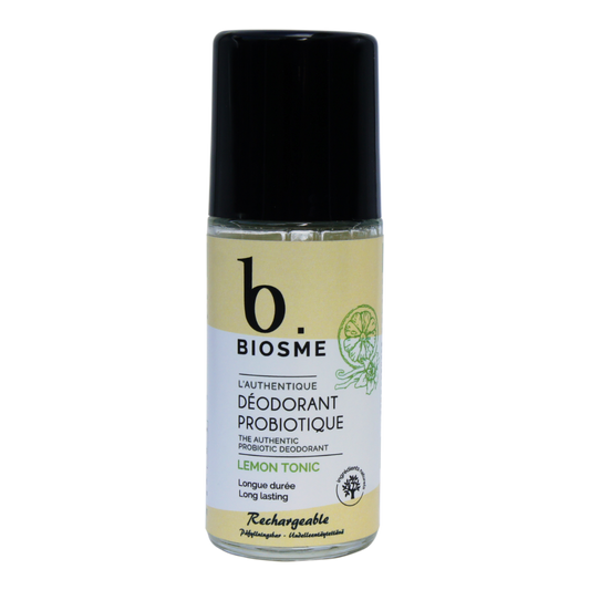 Biosme 益生菌滚珠止汗剂 柠檬 tonic 香型 50 ml｜Biosme Probiotic Deodorant Lemon Tonic - Roll-On Deodorantti 50 ml