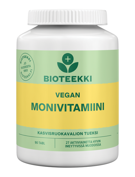 Bioteekki 纯素复合维生素 90片