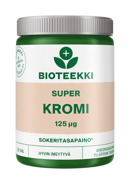 Bioteekki超级铬125微克 120片