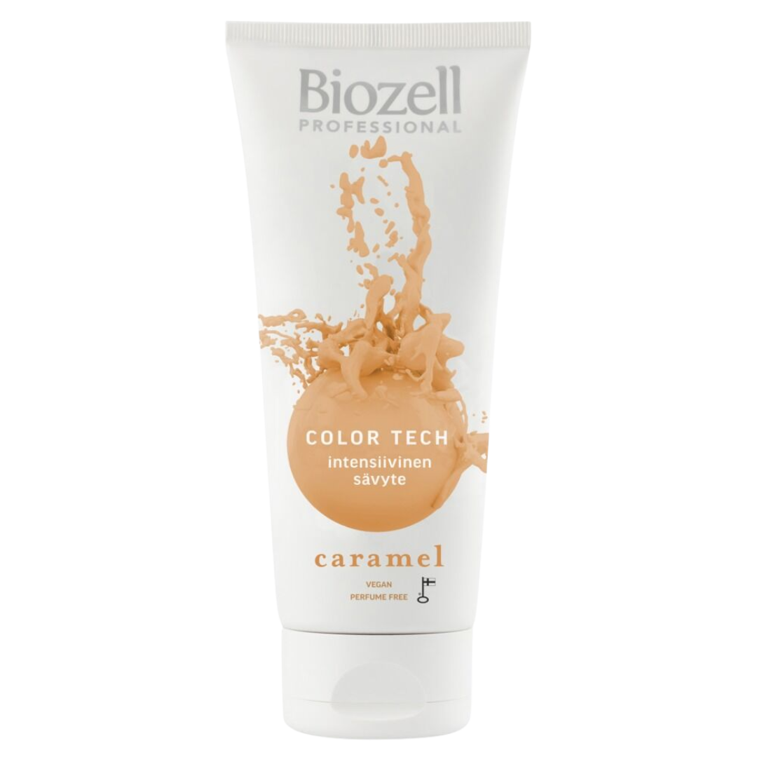 Biozell Professional Color Tech - 浓烈焦糖色染发剂 200 ml