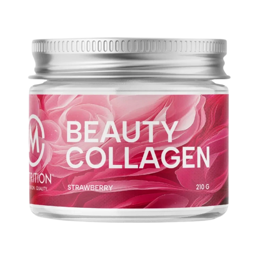 M-Nutrition 美容胶原蛋白 - 草莓味胶原蛋白粉 210 g｜M-Nutrition Beauty Collagen - Kollageenijauhe Mansikka 210 g