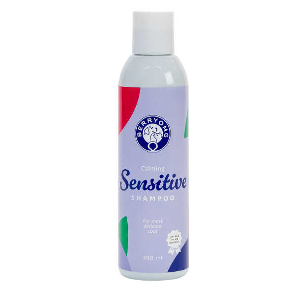 BerryOMG Calming Sensitive Shampoo Koirille 200 ml - Hajusteeton｜BerryOMG 舒缓敏感型犬用洗发水200毫升（无香）
