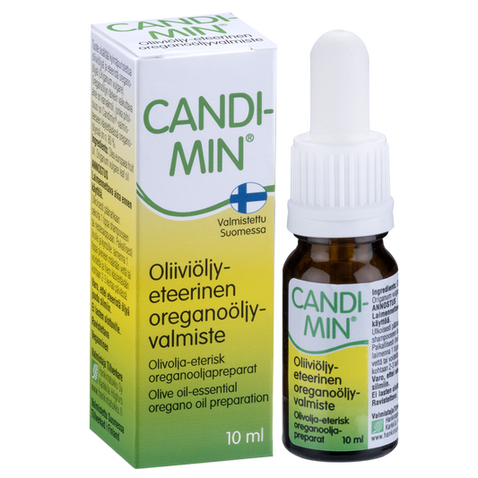 Candimin - 牛至油制剂 10 ml｜Candimin - Eteerinen oreganoöljyvalmiste 10 ml
