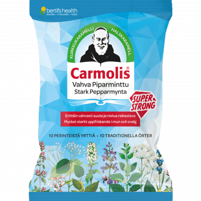 Carmolis 高含量薄荷润喉糖 75 g