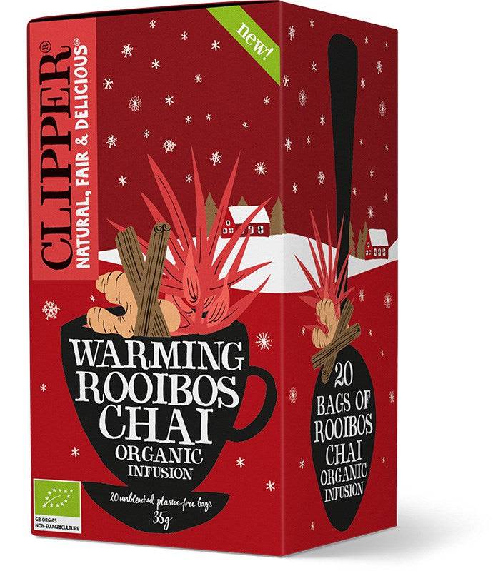 Clipper Warming Rooibos Chai 20 pss｜Clipper 暖身博士茶 20 pss