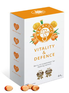 BerryOMG Vitality & Defence 90 kaps.｜BerryOMG 活力与防御胶囊 90粒