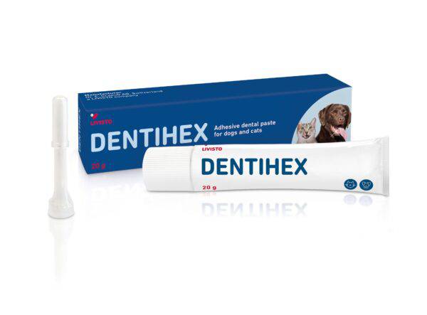 Dentihex - 犬猫用粘附性洁齿凝胶 20 g