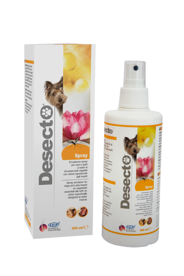 Desecto - Hyönteissuihke kissoille ja koirille 200 ml - erä｜FaunaPharma Desecto 宠物驱虫喷雾 200毫升 - 批次产品