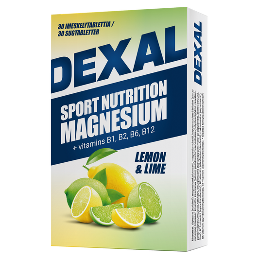 Dexal Sport Nutrition 镁+B族维生素 柠檬青柠味 30含片