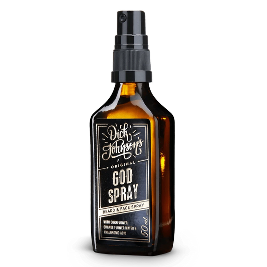 Dick Johnson God Spray-面部及胡须喷雾 50 ml｜Dick Johnson God Spray - Suihke kasvoille ja parralle 50 ml