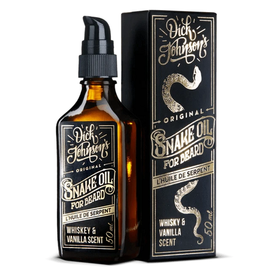 迪克·约翰逊蛇油威士忌香草香型胡须油 50 ml