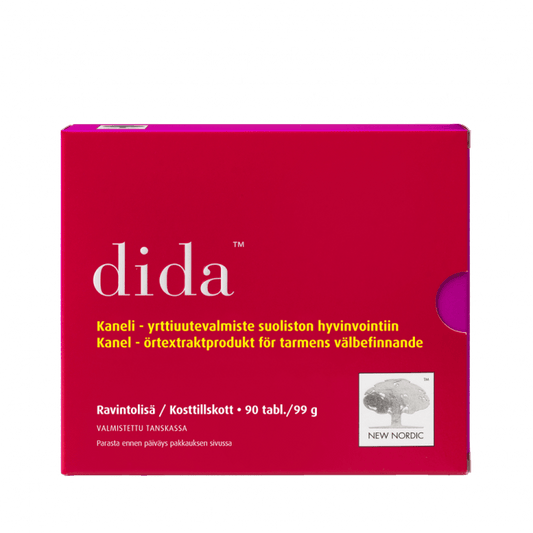 Dida - 肉桂植物提取物制剂 90片｜Dida - Kaneli-kasviuutevalmiste 90 tabl.