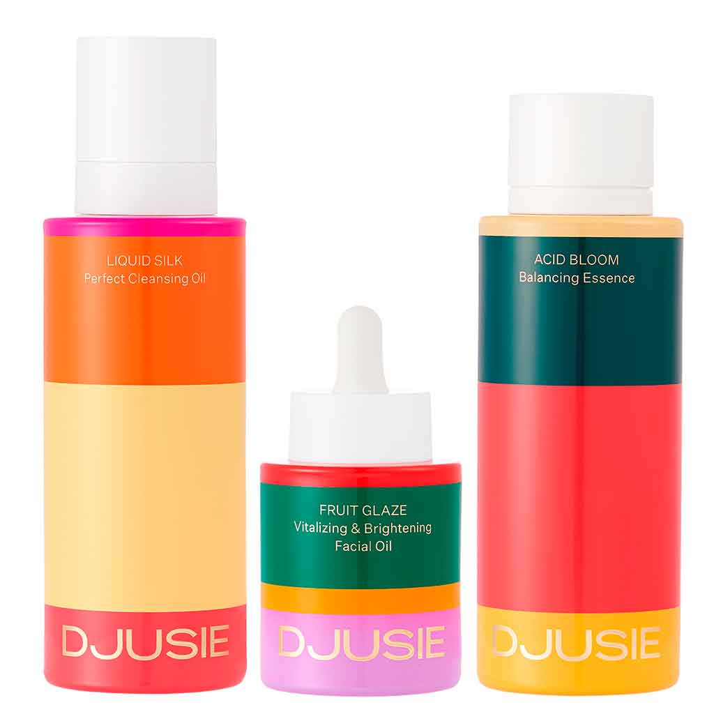 Djusie Full Bloom Box - Lahjapakkaus (3 täysikokoista tuotetta)｜Djusie Full Bloom Box 礼盒套装 (3件正装产品)