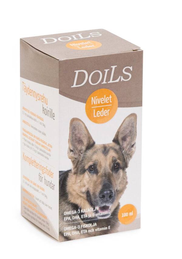 Doils Nivelet - Omega-3 Kalaöljy Koirille 100 ml｜Doils 关节宝 - 犬用Omega-3鱼油 100 ml