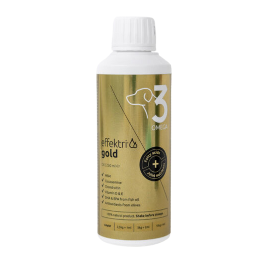 Effektri Gold 狗用 - Omega-3 + 关节营养 250 ml