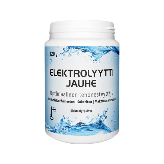 电解质粉 120 g｜Elektrolyyttijauhe 120 g