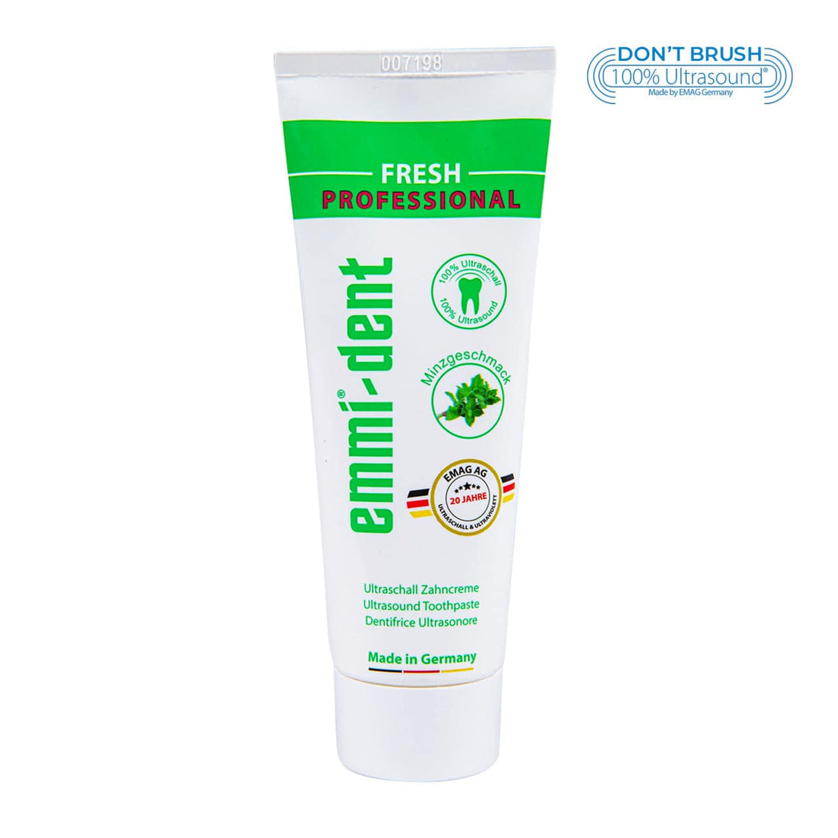 emmi®-dent Fresh 超声波牙膏 75毫升 - 薄荷清新口味